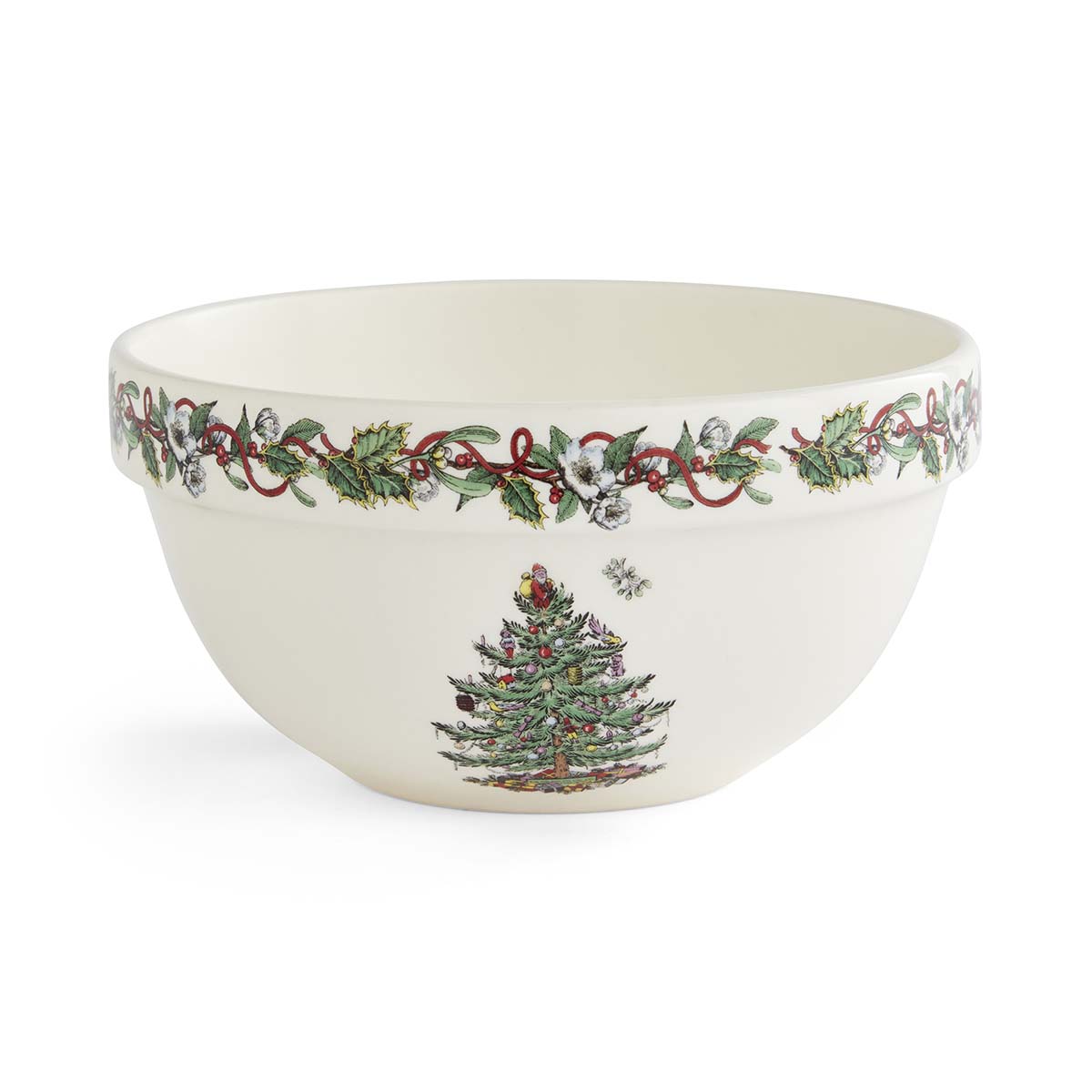 Spode Christmas Tree Wreath 7" Stacking Bowl image number null